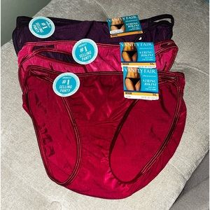 Vanity fair underwear panty new size large pink purple new